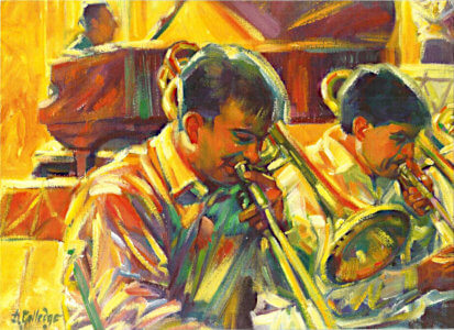 Painting from Diana Golladge Orchestra