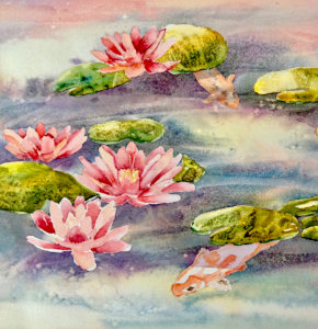 Painting from Rita Carpenter Pond